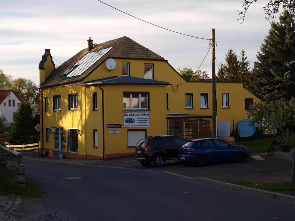 Die Frohliche Einkehr Pension Siebenlehn Exterior foto